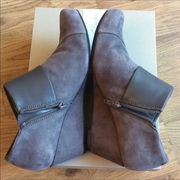 Clark’s Flores Dahlia wedges - Picture 6 of 9